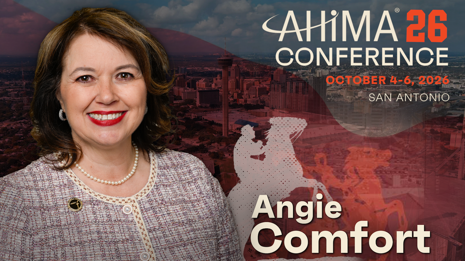 Video of Angie Comfort talking about AHIMA26