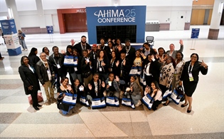 Students Get Career Guidance, Network for Jobs at AHIMA25