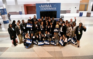 Students Get Career Guidance, Network for Jobs at AHIMA25