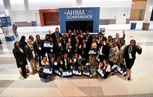 Students Get Career Guidance, Network for Jobs at AHIMA25