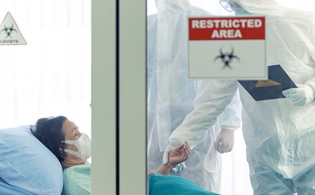 COVID-19: A Tale of Two Hospitals